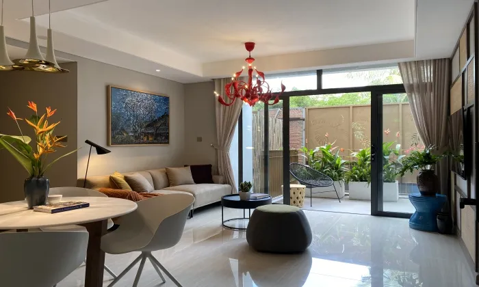 Two Bedroom Luxone Apartment in Le Van Mien Thao Dien HCM 102sqm 2,200 USD/month